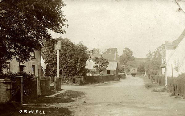 Town Green Road, Orwell c1905