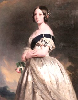 Queen Victoria 1842 (Winterhalter)
