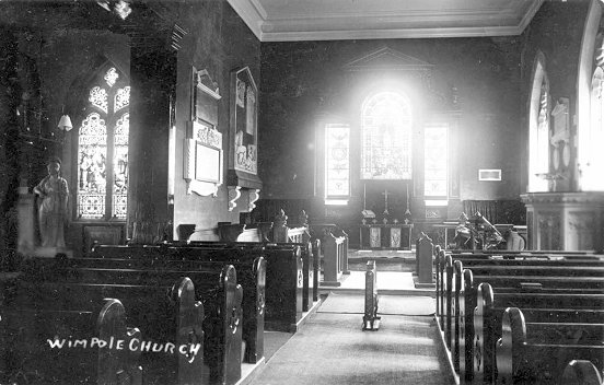 Wimpole Parish Church c1905