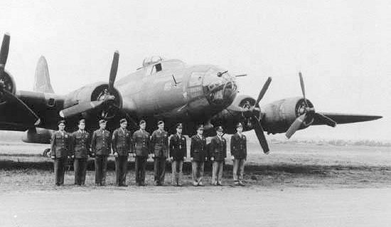 B-17F 'Delta Rebel No 2' at Bassingbourn on the 16 June 1943