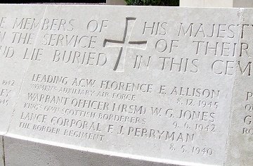 Kerb, Cross of Sacrifice, New Southgate Cemetery