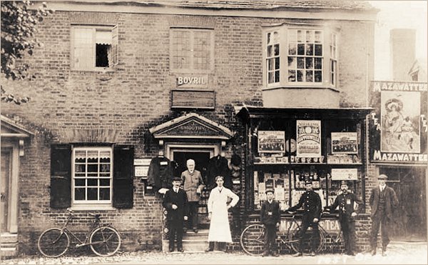 Mr Joseph Smoothy and the Arrington Post Office c1900