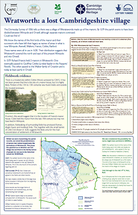 Wratworth: a Lost Cambridgeshire Village