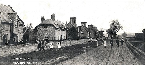 Estate Cottages, New Wimpole, c1900