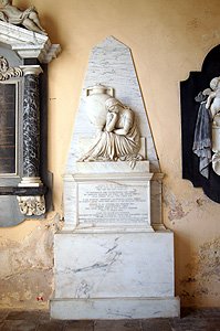 Monument to Philip Yorke in the de Grey Mausoleum at Flitton, Bedfordshire