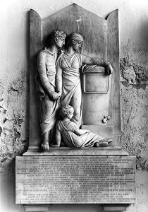 Memorial to John Yorke in St Andrew's Parish Church, Wimpole