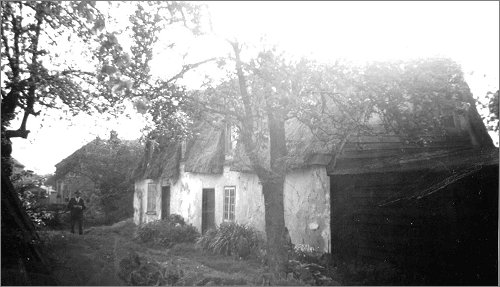 Cross Lane Cottages, Orwell, c1960