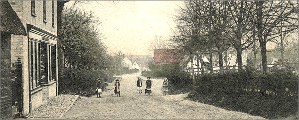 Town Green Road, Orwell c1905