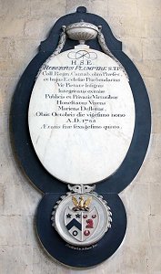Memorial to Robert Plumptre, Norwich Cathedral