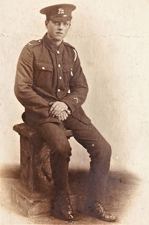 John Skinner, in the uniform of the Queen's Royal Regiment (West Sussex)