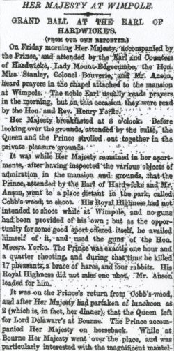 'The Times' 30 October 1843