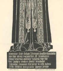 Thomas Worsely, Priest, Brass Rubbing