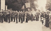 22 June 1911 - Procession to mark the Coronation at Arrington Gates