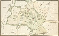 Wimpole Estate Map 1828