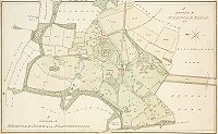 Wimpole Estate Map 1828 Wimpole Estate Map 1828