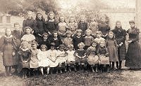c1900 Schoolgirls at Wimpole Village School c1900 Schoolgirls at Wimpole Village School