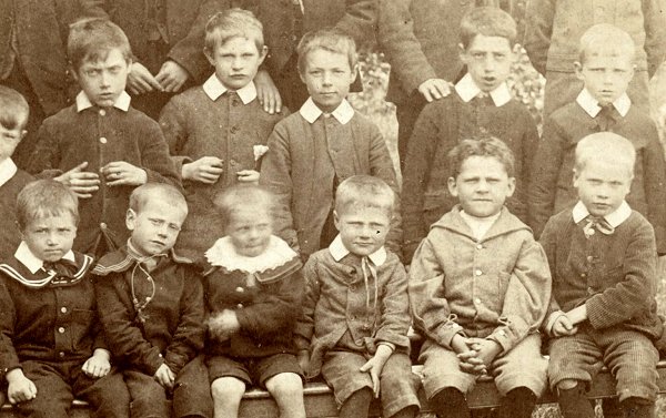 Wimpole School Pupils c1900