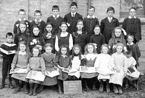 Wimpole Village School - Junior Pupils 1914