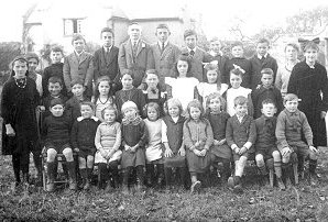 Wimpole Village School - Pupils c1915 Wimpole Village School - Pupils c1915