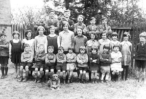 Wimpole Village School - Pupils c1931 Wimpole Village School - Pupils c1931