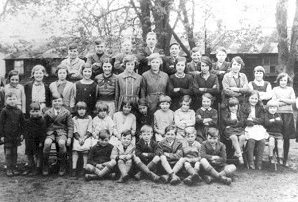Wimpole Village School - Pupils c1934 Wimpole Village School - Pupils c1934