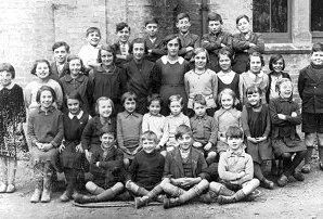 Wimpole Village School - Pupils c1936 Wimpole Village School - Pupils c1936