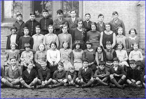 Wimpole Village School - Pupils c1937 Wimpole Village School - Pupils c1937