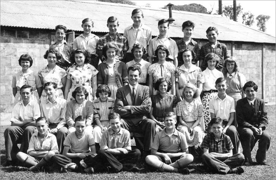 Senior Pupils at Wimpole Park School 1953