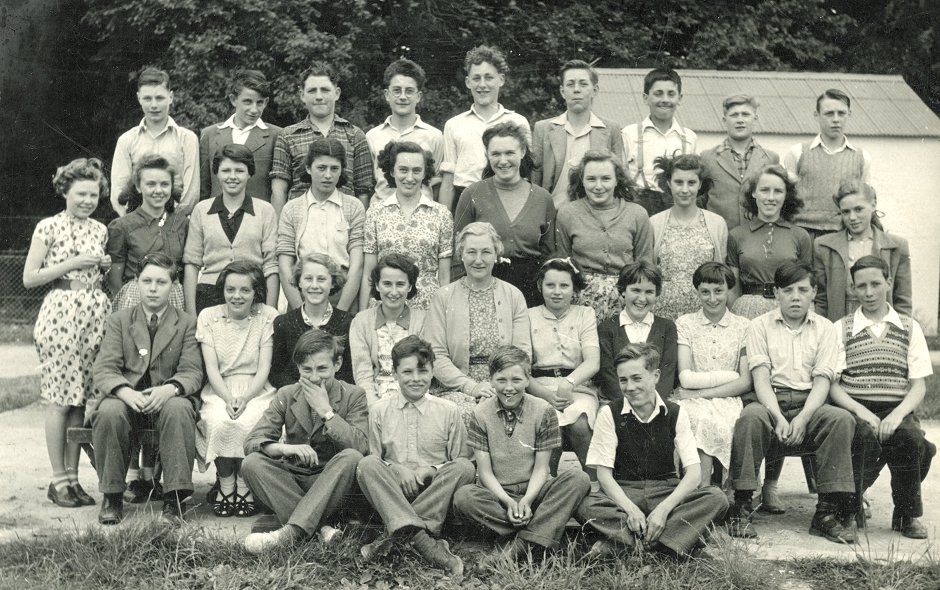 Senior Pupils at Wimpole Park School c1954