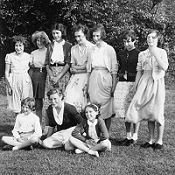 Wimpole Park School Rounders Team 1953