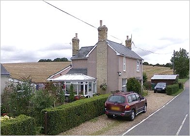 The 'Axe & Compasses' as a private dwelling in 2009