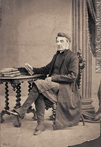 Francis Fulford (1803-1868), Lord Bishop of Montreal. Photographed in Canada by W M Notman in 1861.
