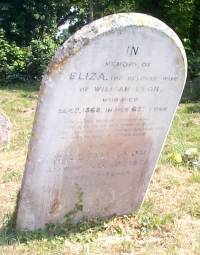 grave in croydon churchyard
