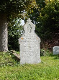 Gravestone in the Churchyard - William Stanton Ellis and family