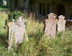 Gravestones in Croydon Churchyard