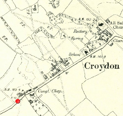 (Detail) Croydon Map 1886-1901