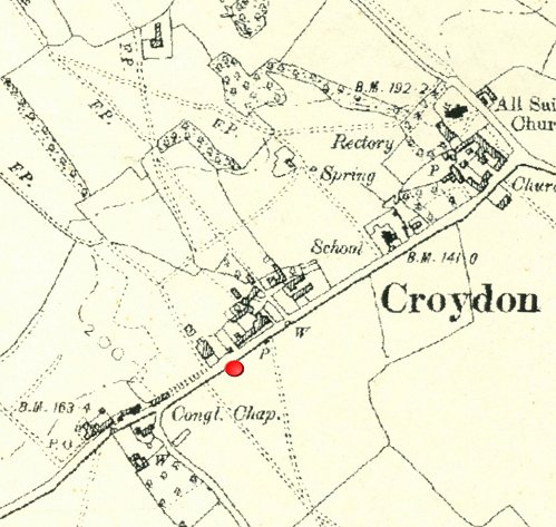 (Detail) Croydon Map 1886-1901