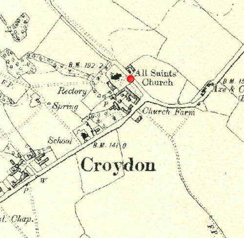(Detail) Croydon Map 1886-1901