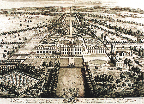 Kipp's 1702 Engraving of Wimpole